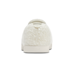 Smallbirds Wool Loungers - Big Kids - Natural White Fluffs (Natural White Sole)