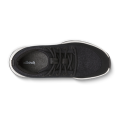 Men's Wool Runner NZ Mid Waterproof - Natural Black (Natural White Sole)