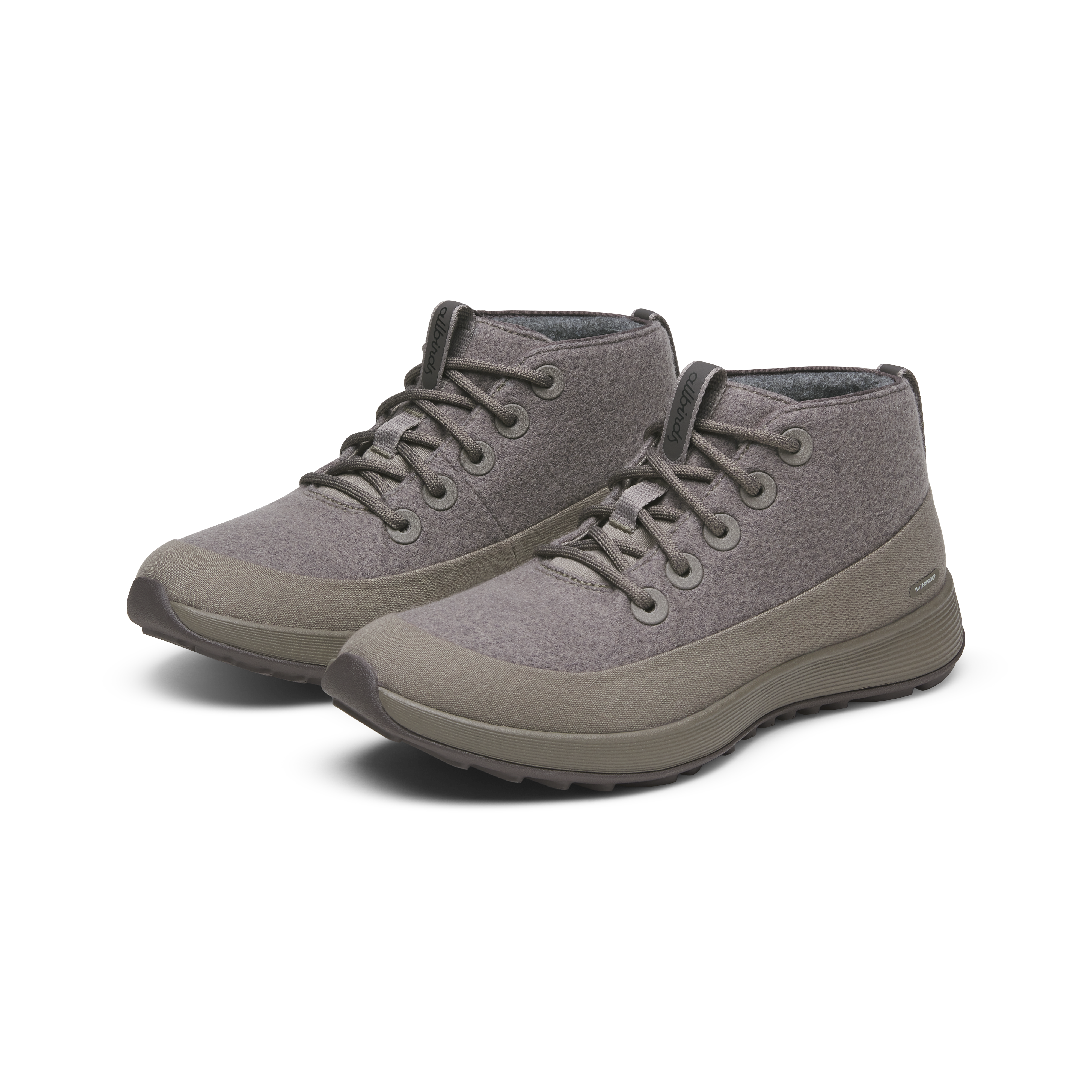 Women's Wool Runner NZ Mid Waterproof - Weathered Brown (Weathered Brown Sole)